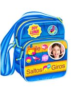 Soy Luna bolsa tiracolo anoraque azul 23cm