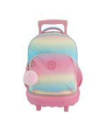 Mochila e troley fixo Blin Blin Gradiente 44 cm