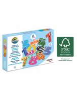 Números magnéticos 60 peças