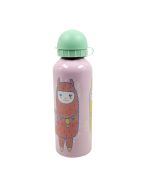 Garrafa Aluminio 500ml Happy Llamas