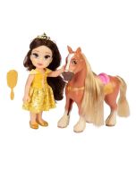 Princesas Disney boneca Belle 15 cm com Phillippe