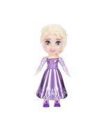 Princesas Disney Frozen boneca Elsa lilá metal 7cm