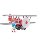 Sonic biplano Tornado com figura 6 cm Sonic