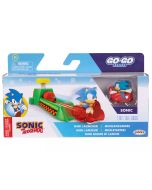 Sonic carro Go go Racers mini Sonic