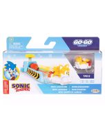 Sonic carro Go go Racers mini Tails