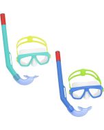 Conjunto de mergulho com máscara e snorkel