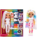 Rainbow High boneca Color & Create olhos verdes