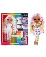Rainbow High bonecas Cor & Creat Purple Eyes