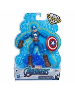 Avengers bend and flex figura Capitão América 15cm