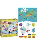 Play-Doh primeiras criações com o avião