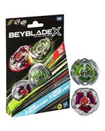 Beyblade X pack de 2 sem lançador stdo