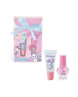 Conjunto verniz unhas e brilho de lábios Yummi