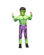 Disfarce Hulk Black Line Infantil