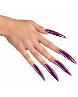 Unhas vampiro metálicas