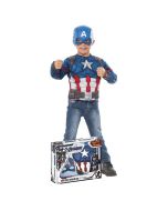 Disfarce Capitão America Endgame Infantil