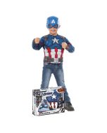 Disfarce Capitão America Endgame Infantil