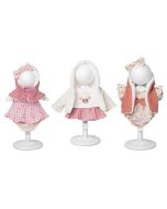 Vestido para macaco reborn 35 cm stdo
