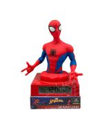 Spiderman lámpada 3D com despertador