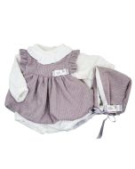 Roupa bebé Elegance Bombazine  45 cm