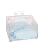 Meias azul bebé 40 a 45 cm