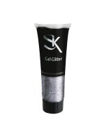 Tubo de Gel Glitter 30 ml Plateado