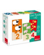 Puzzle Madeira Animais do 1 ao 10