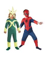 Disfarce Spiderman-Electro 2x1 infantil