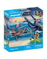Playmobil Pirates Batalha com polvo gigante