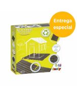 Conjunto de 6 ladrilhos de chão 45x45 cm