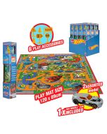 Tapete Hot Wheels 118 cm e 1 carro