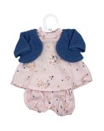 Roupa sortida Elegance para boneca bebé de 33 cm