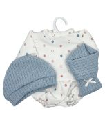 Roupa sortida Elegance para boneca bebé de 33 cm