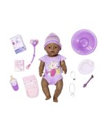 Baby Born boneca bebé vestido roxo 43 cm