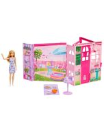 Barbie casa de férias com boneca