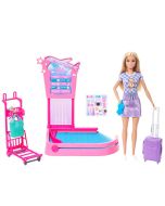 Barbie Malibu recolha da mala no aeroporto