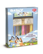 Bluey estuche 9 rotuladores y 2 sellos