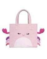Mala Squishmallows Cailey Caranguejo rosa