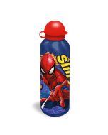 Cantil Aluminio Spiderman 500Ml vermelho