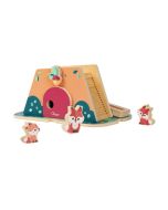 Chicco My Wood Friends a toca das raposinhas