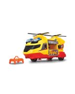 City Héroes helicóptero de resgate 30 cm luz e som