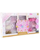 Conjunto 500 missangas motivos florais