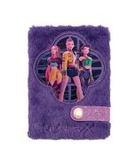 Caderno porta chaves A7 plush Kpop Demon Hunters