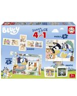Educa superpack 4 em 1 jogos Bluey