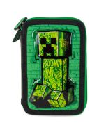 Estojo 2 fechos Minecraft