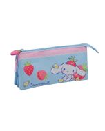 Estojo triplo Cinnamoroll