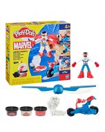 Play-Doh set de jogo mota Capitao America