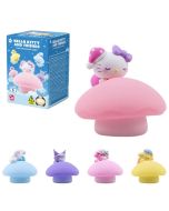 Hello Kitty cogumelos Yume com luz 8 cm