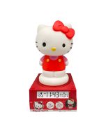 Hello Kitty Lâmpada 3D com despertador