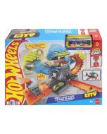 Hot Wheels City Gorilla Garage attack