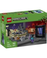 Lego Minecraft viagem pelo Nether e Portal do End